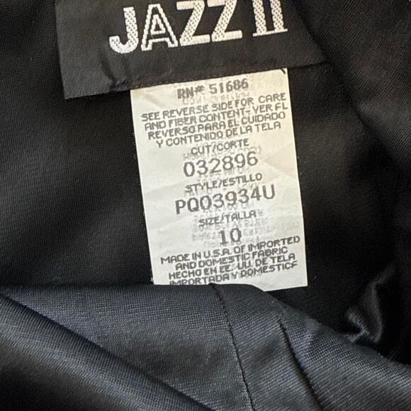 Insane stunning Vintage American Full Length Gown With Gold Sparkly Bodice - Picture 8 of 8